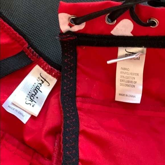 Frederick’s of Hollywood Heart Bustier Skirt Set - Picture 2 of 4